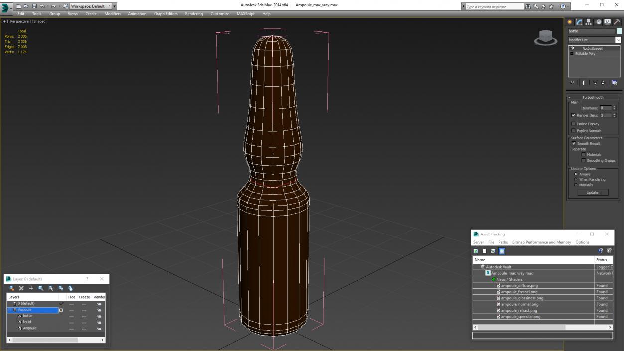 Ampoule 3D model