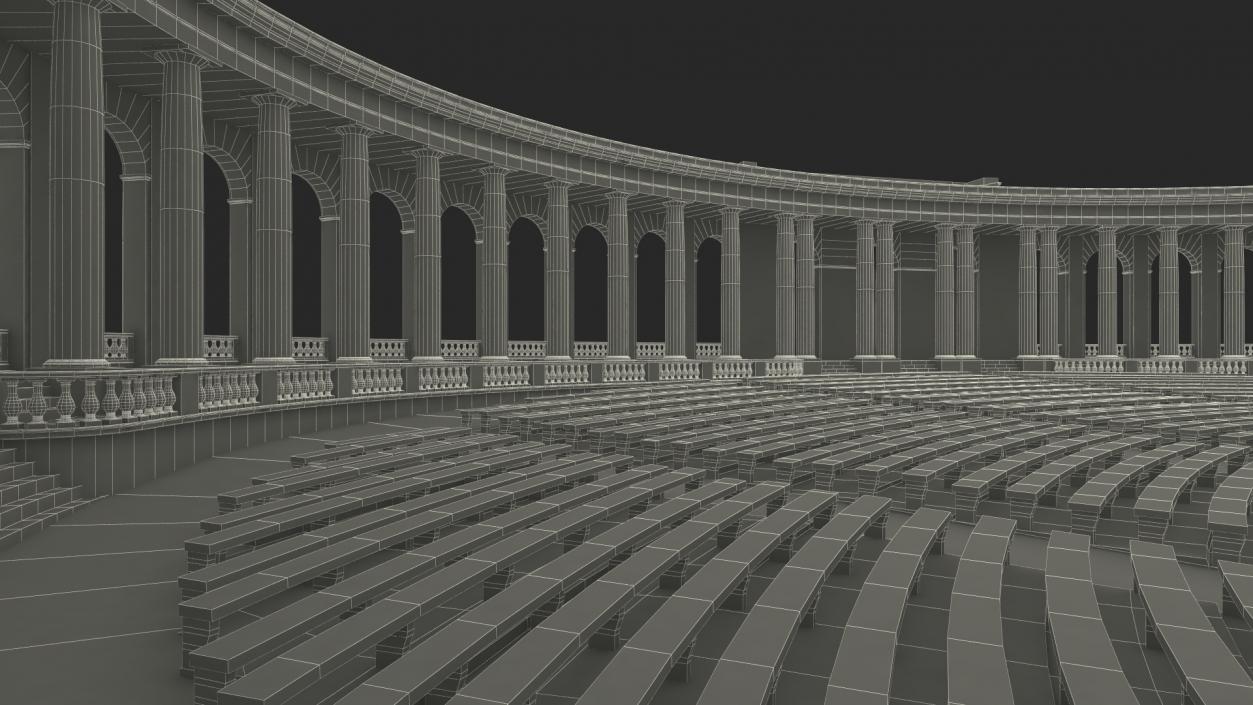 Arlington National Cemetery Memorial Amphitheater 3D model