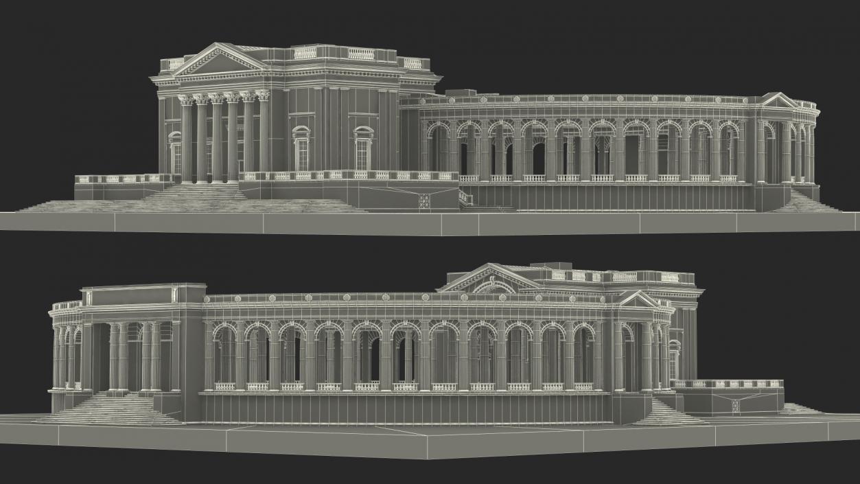 Arlington National Cemetery Memorial Amphitheater 3D model