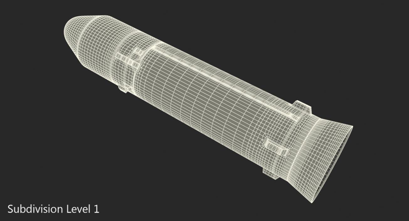 Taepodong 2 Nuclear Warhead 3D