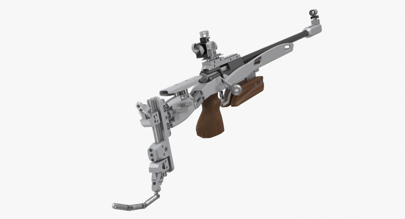 Biathlon Rifle 3D model