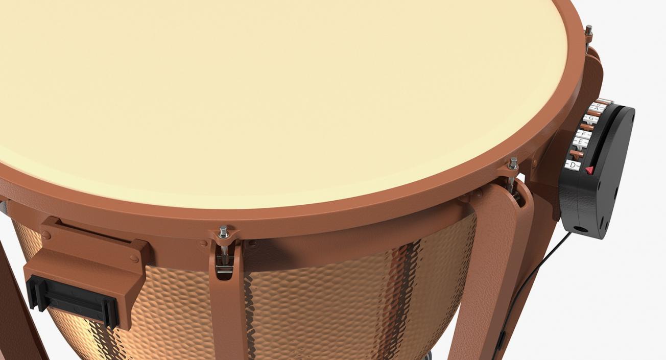 Copper Kettledrum 3D