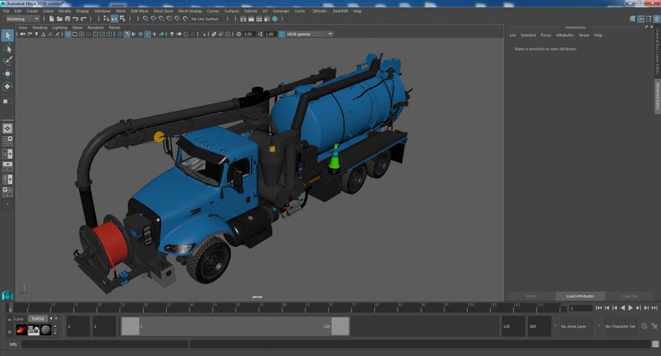 3D model Sewer Cleaner Hydro Excavation