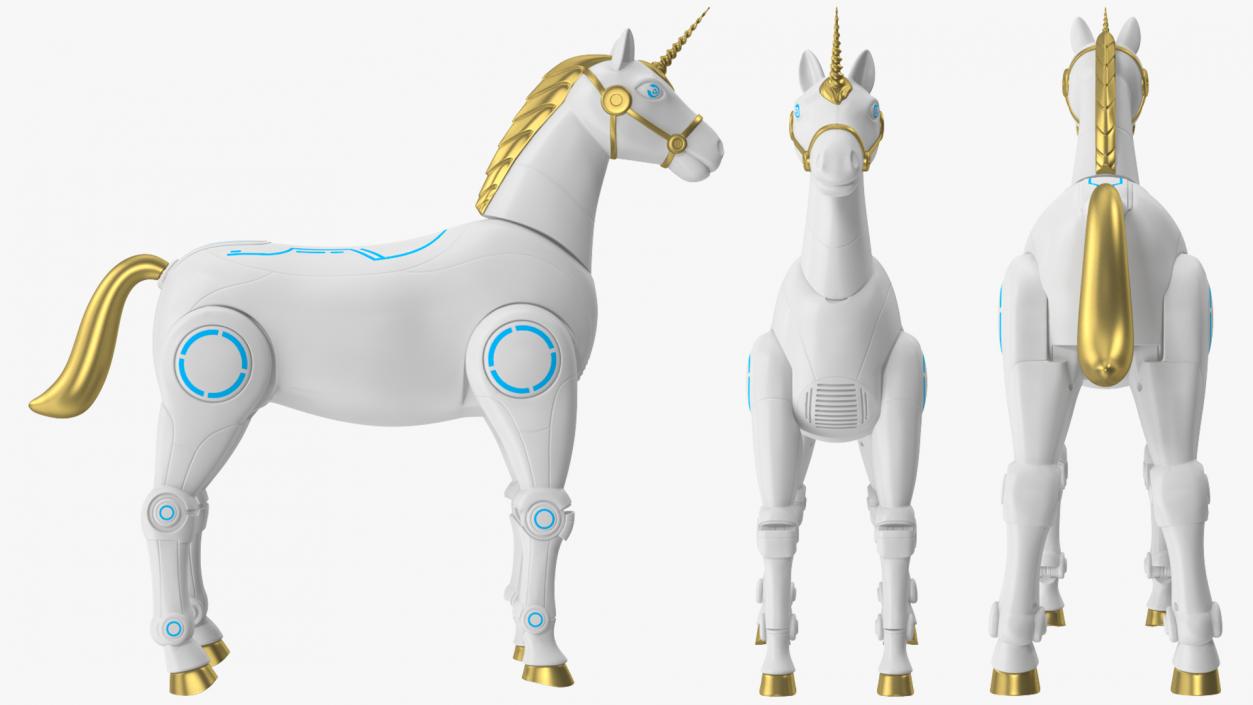 3D Robot Unicorn model