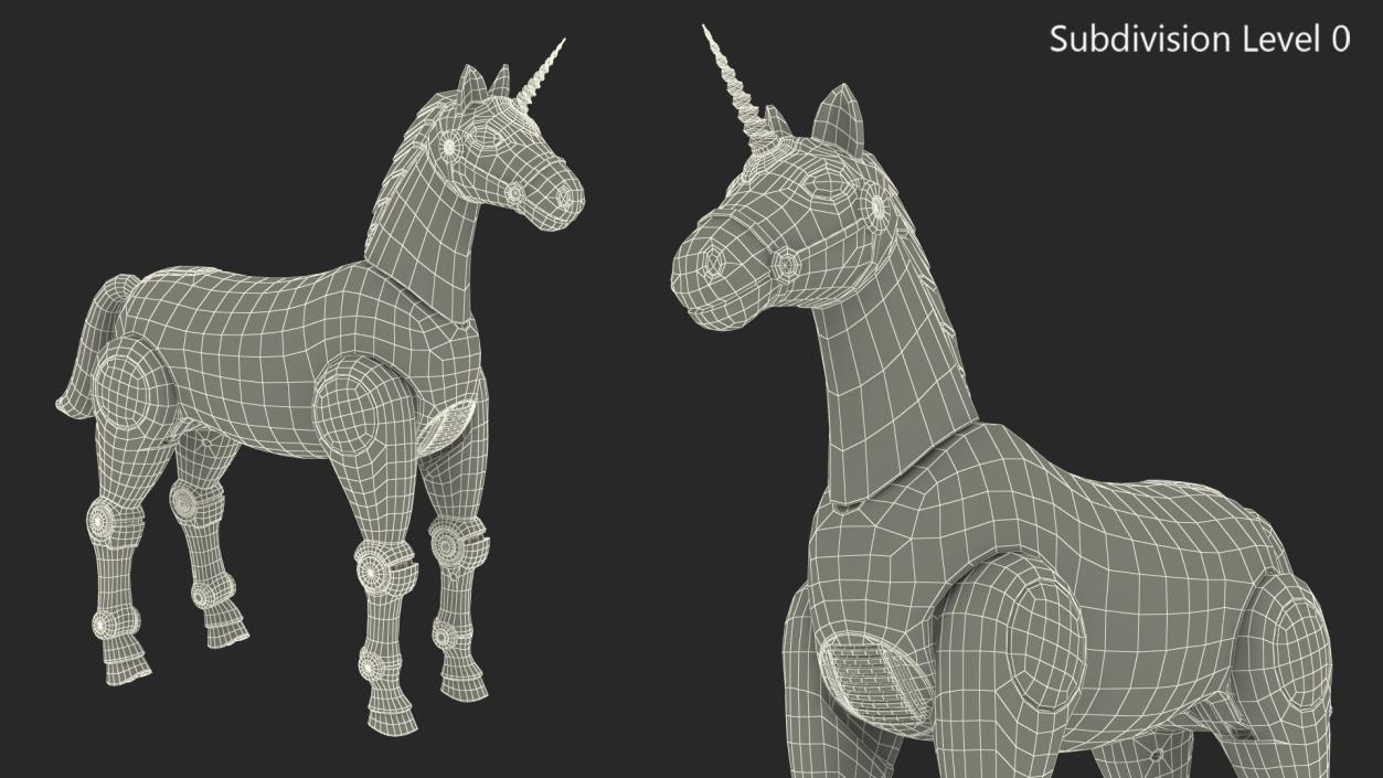 3D Robot Unicorn model