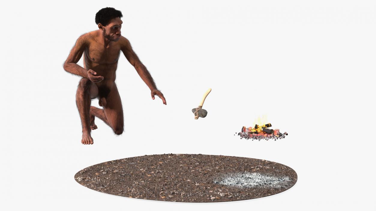 Homo Erectus by Bonfire Fur 3D