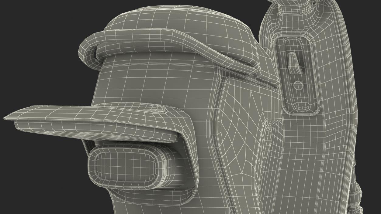 Segway eMoped C80 Grey Rigged 3D model