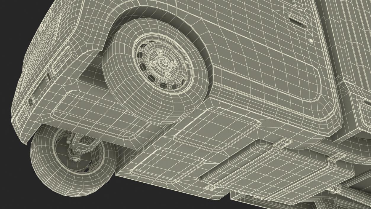 3D Vehicle Carport Shelter model