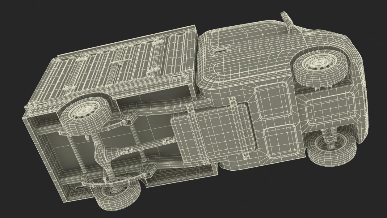 3D Vehicle Carport Shelter model