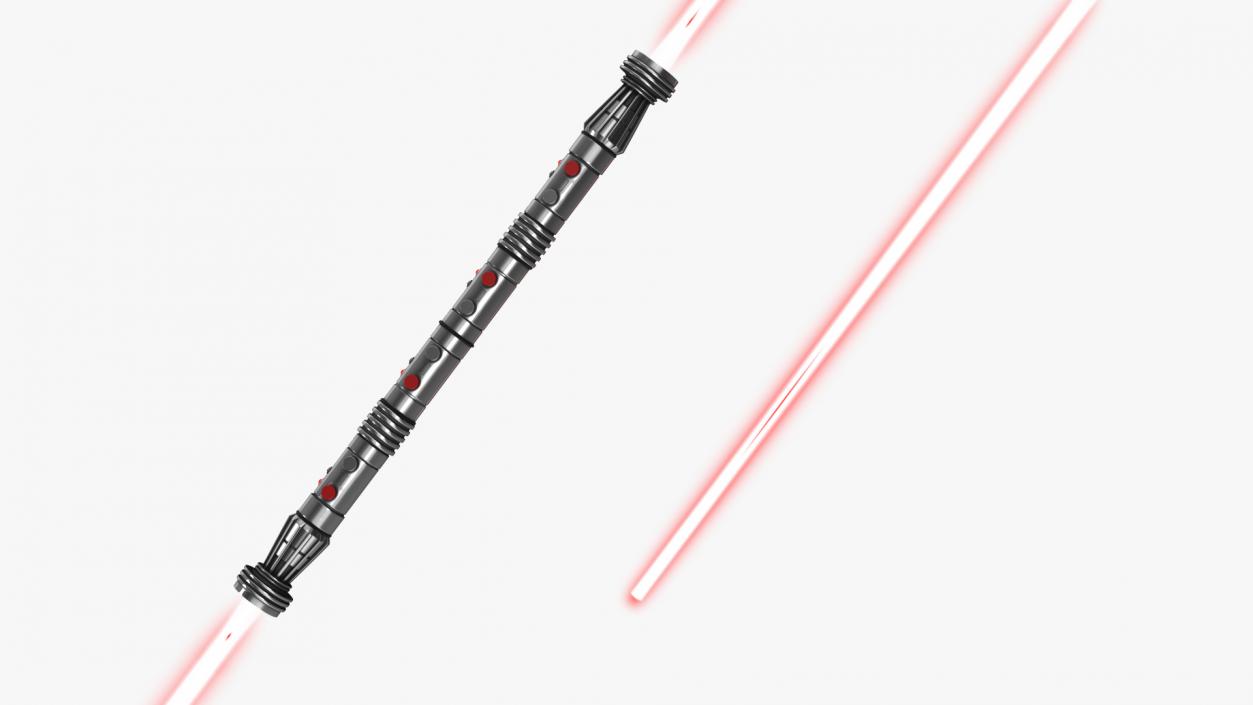 3D model Darth Maul Double Energy Sword