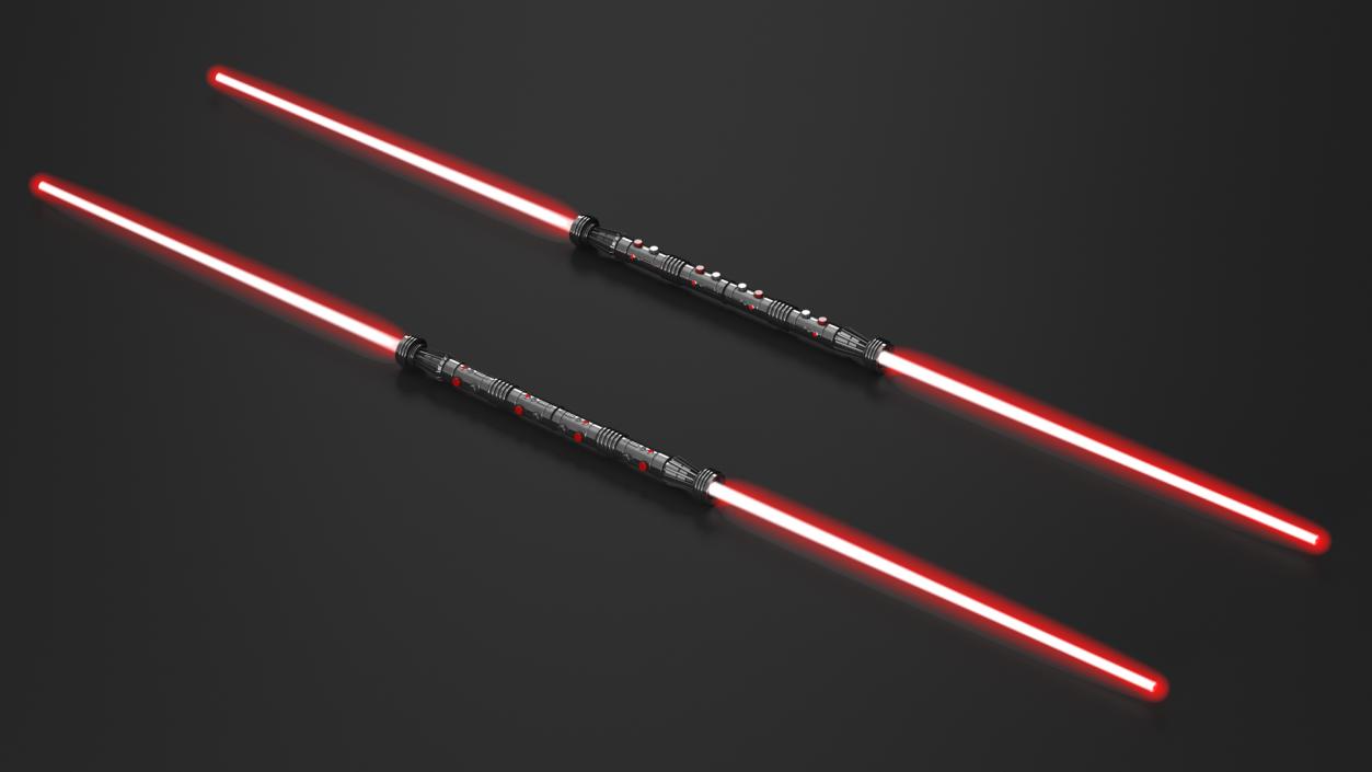 3D model Darth Maul Double Energy Sword