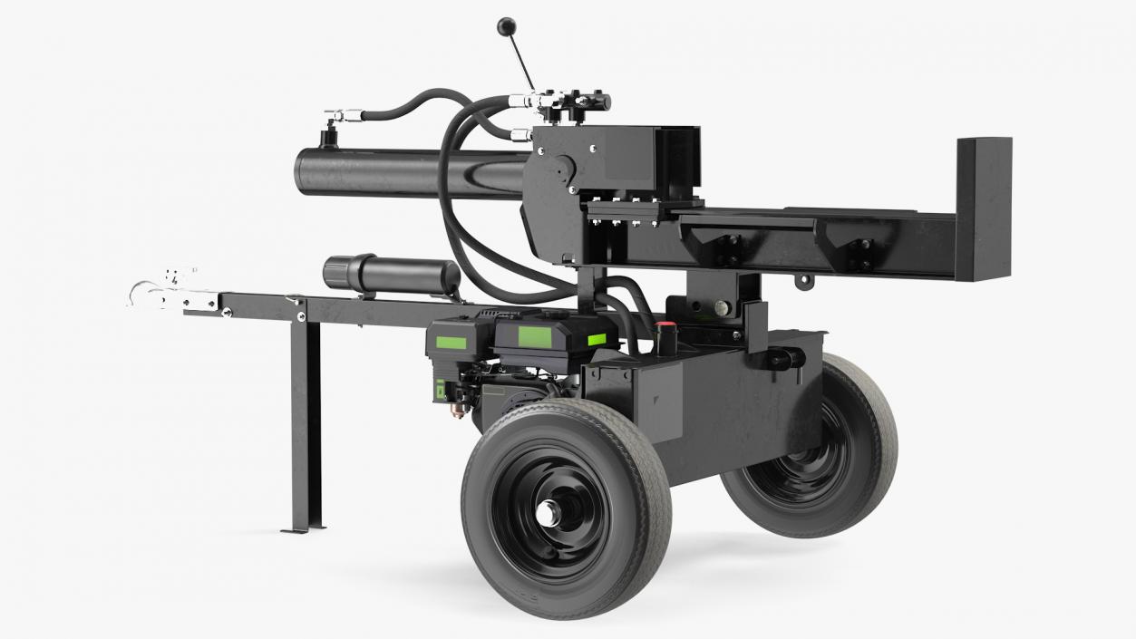 3D Hydraulic Lumberjack Log Splitter model