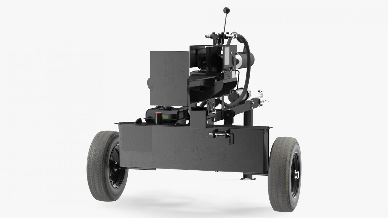 3D Hydraulic Lumberjack Log Splitter model