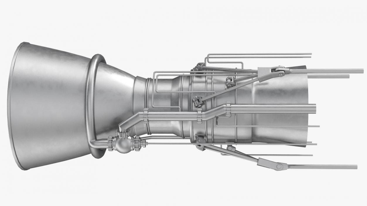 3D model Rocket Engine 3