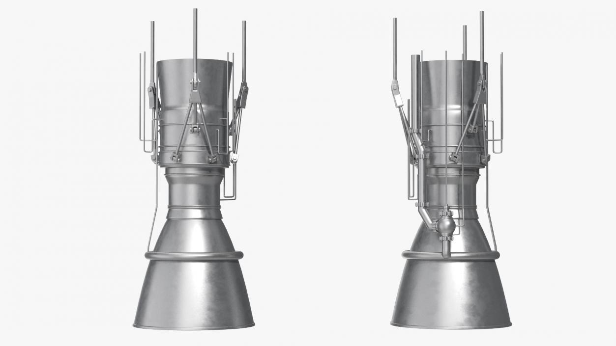 3D model Rocket Engine 3