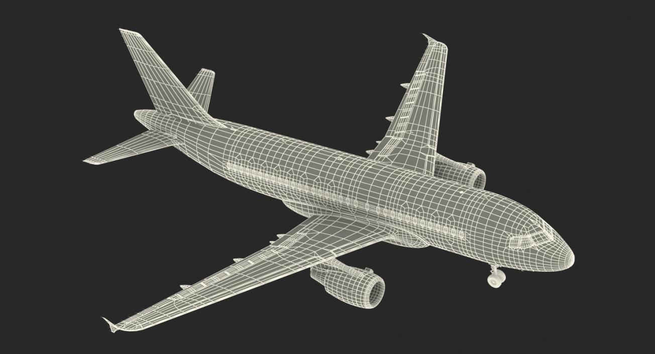 Airbus A319 Delta Air Lines Rigged 3D model