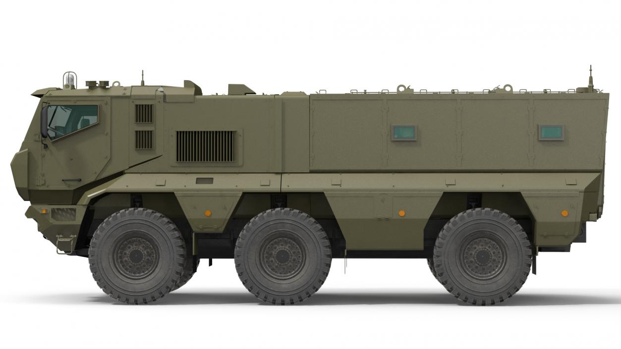 KAMAZ 63968 Typhoon MRAP Vehicle 3D