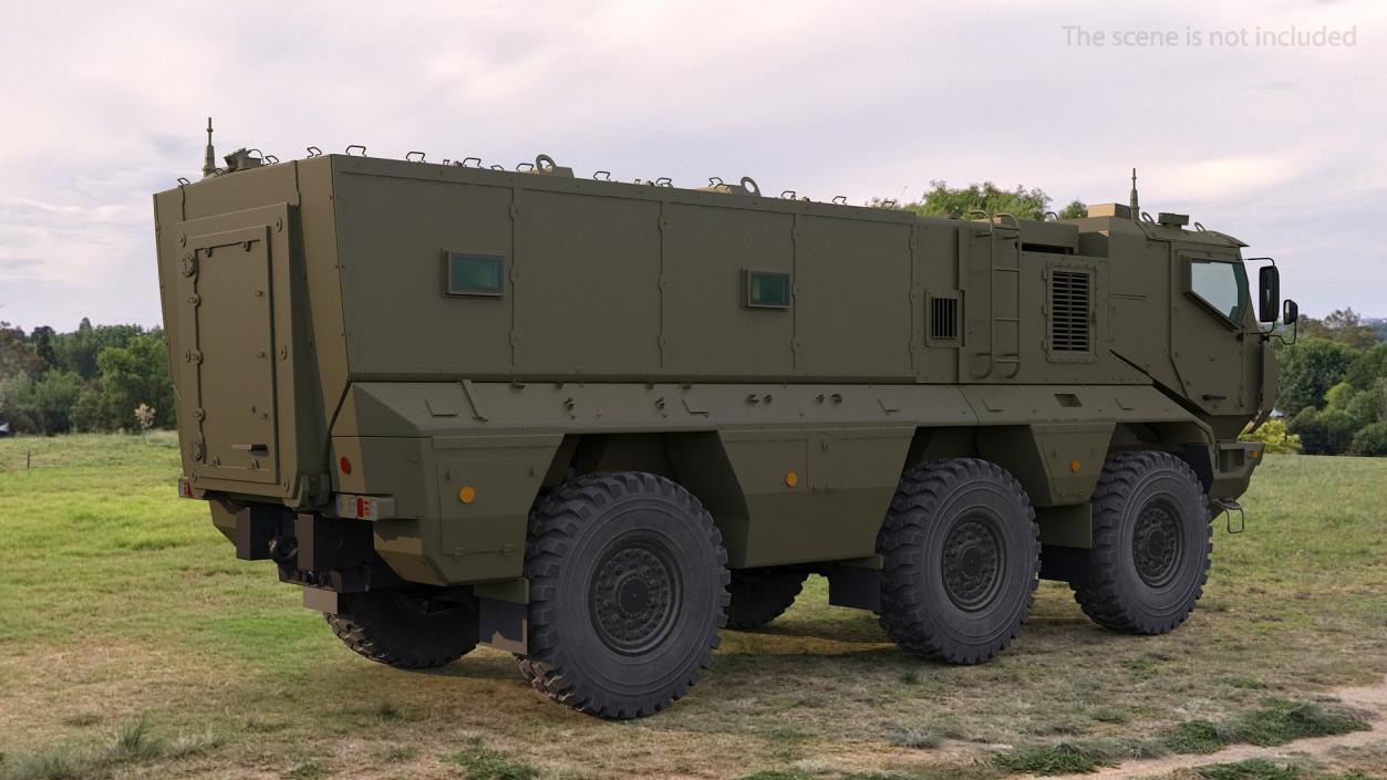 KAMAZ 63968 Typhoon MRAP Vehicle 3D