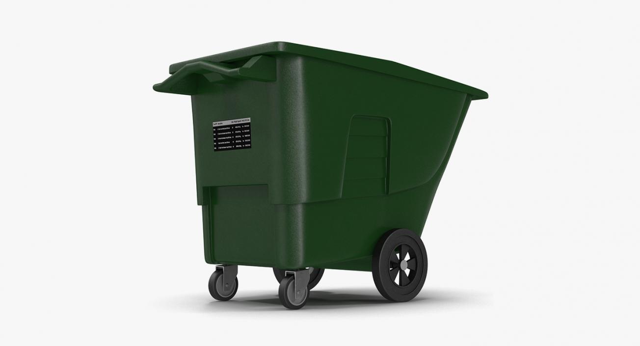 3D model Public Garbage Cans Collection