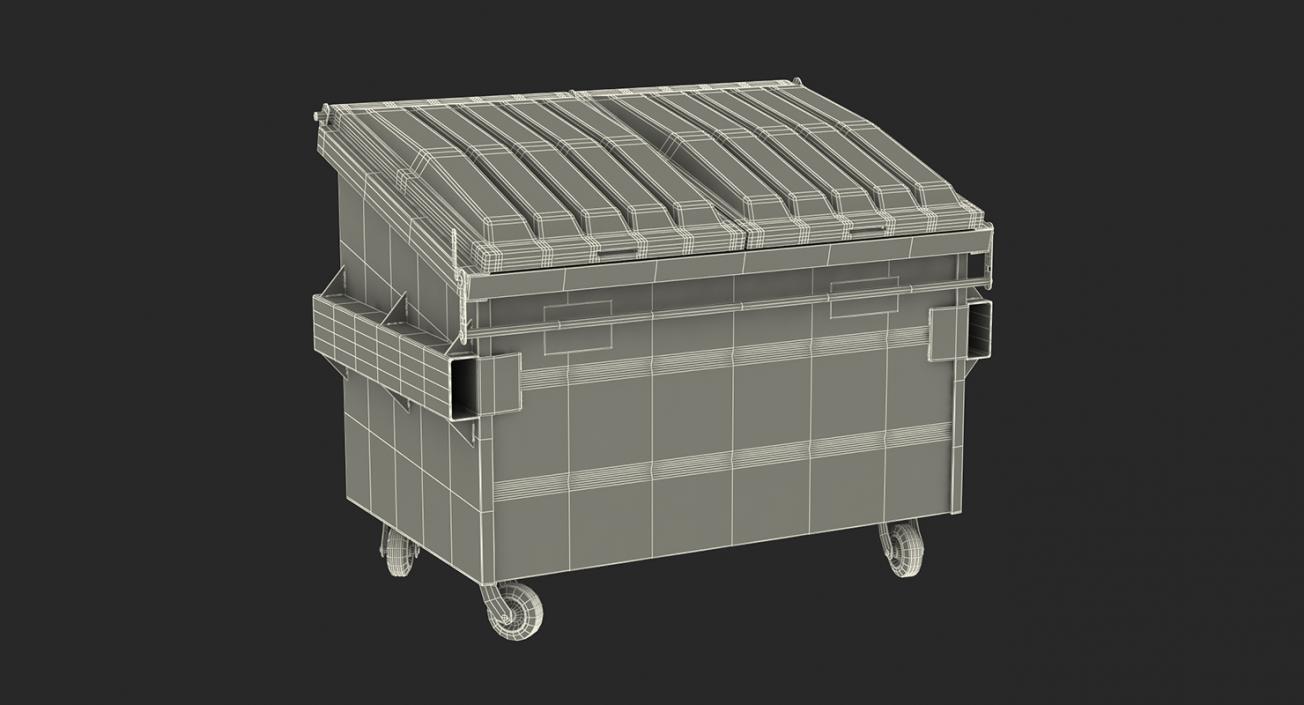 3D model Public Garbage Cans Collection