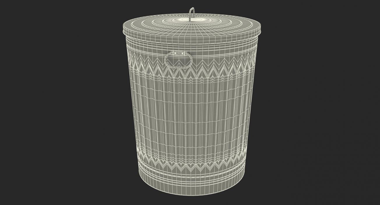 3D model Public Garbage Cans Collection