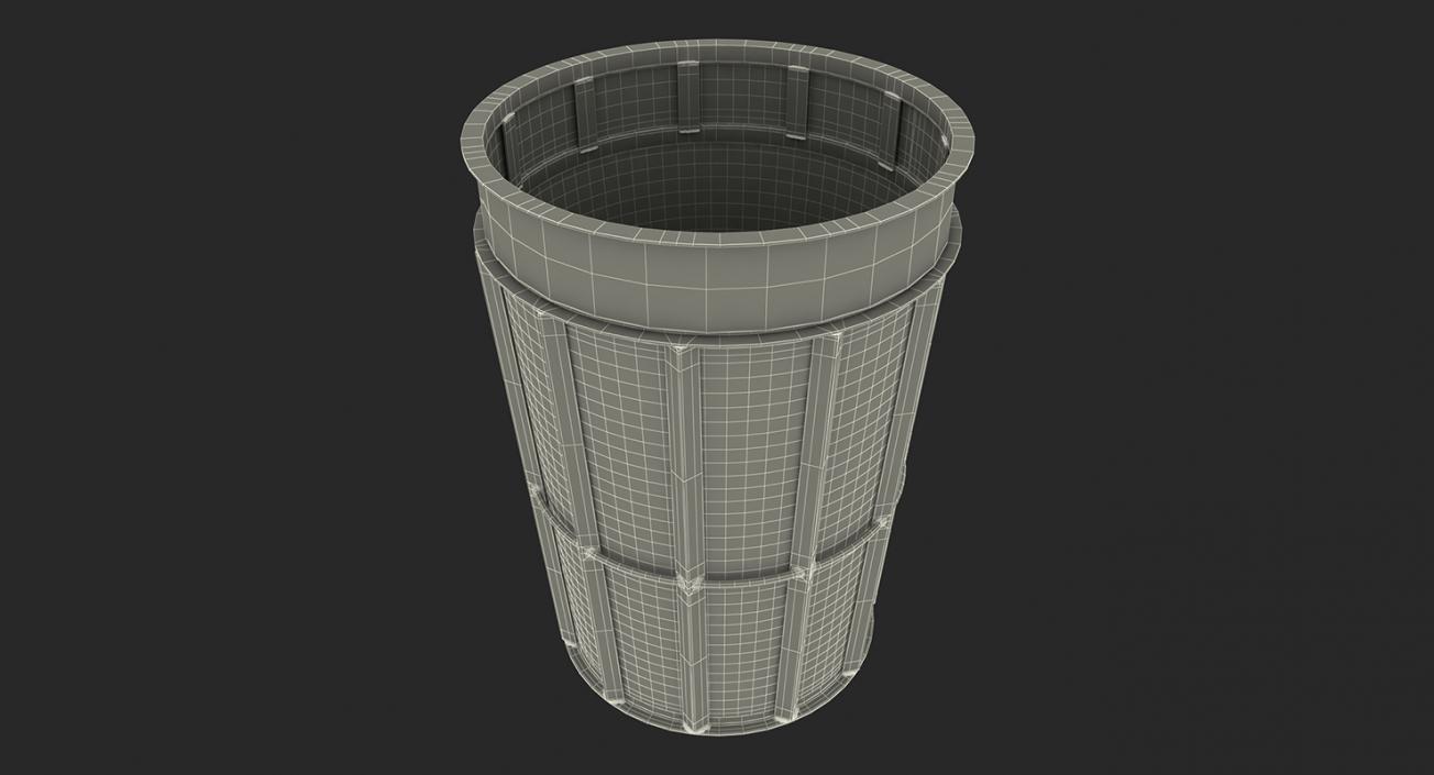 3D model Public Garbage Cans Collection