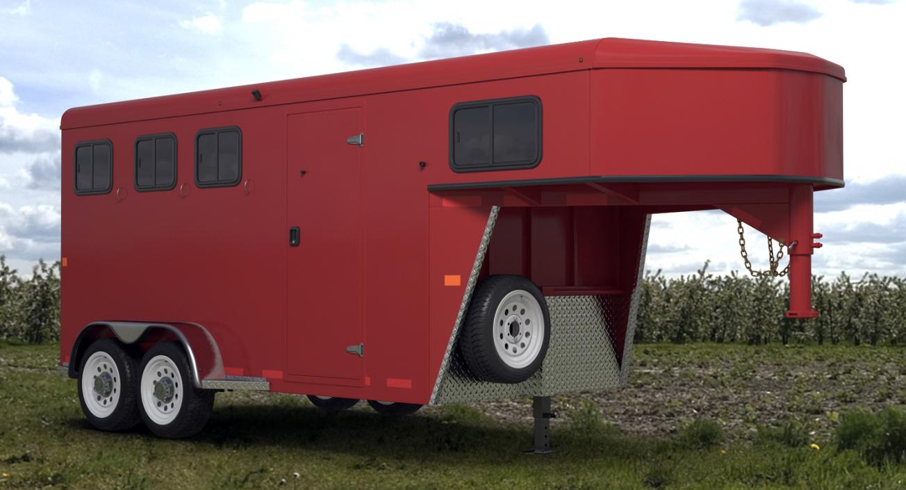 3D Horse Trailer Generic