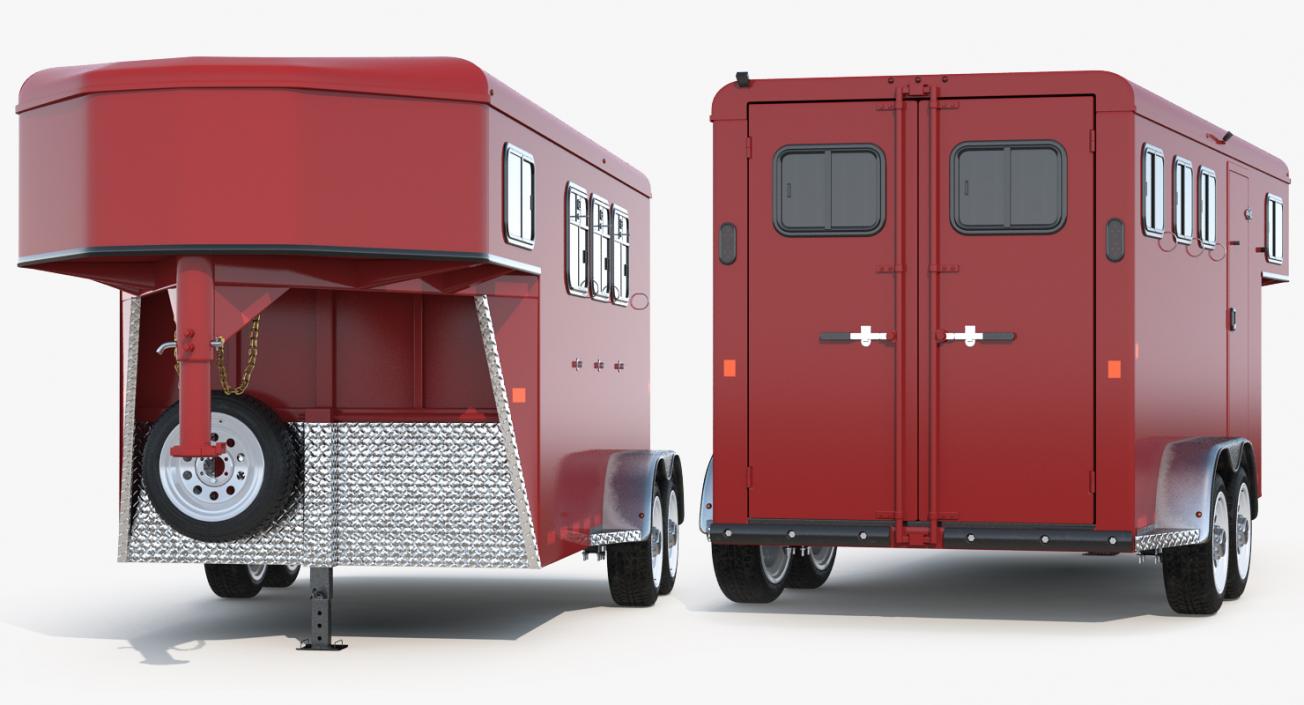 3D Horse Trailer Generic