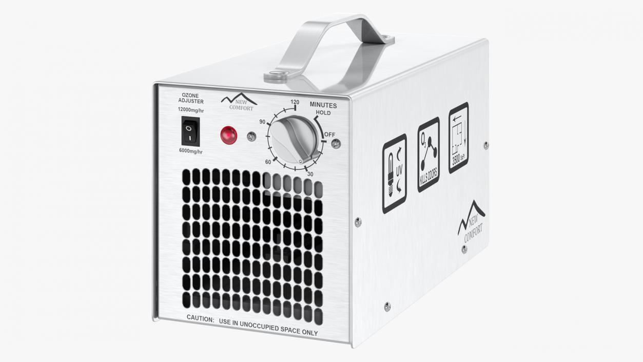 3D New Comfort Commercial Ozone Generator model