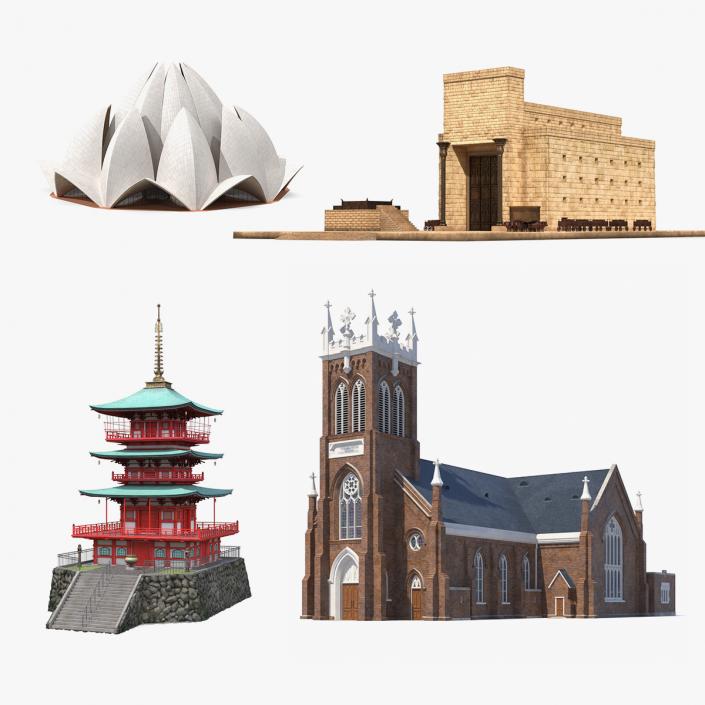 Religious Buildings Collection 2 3D