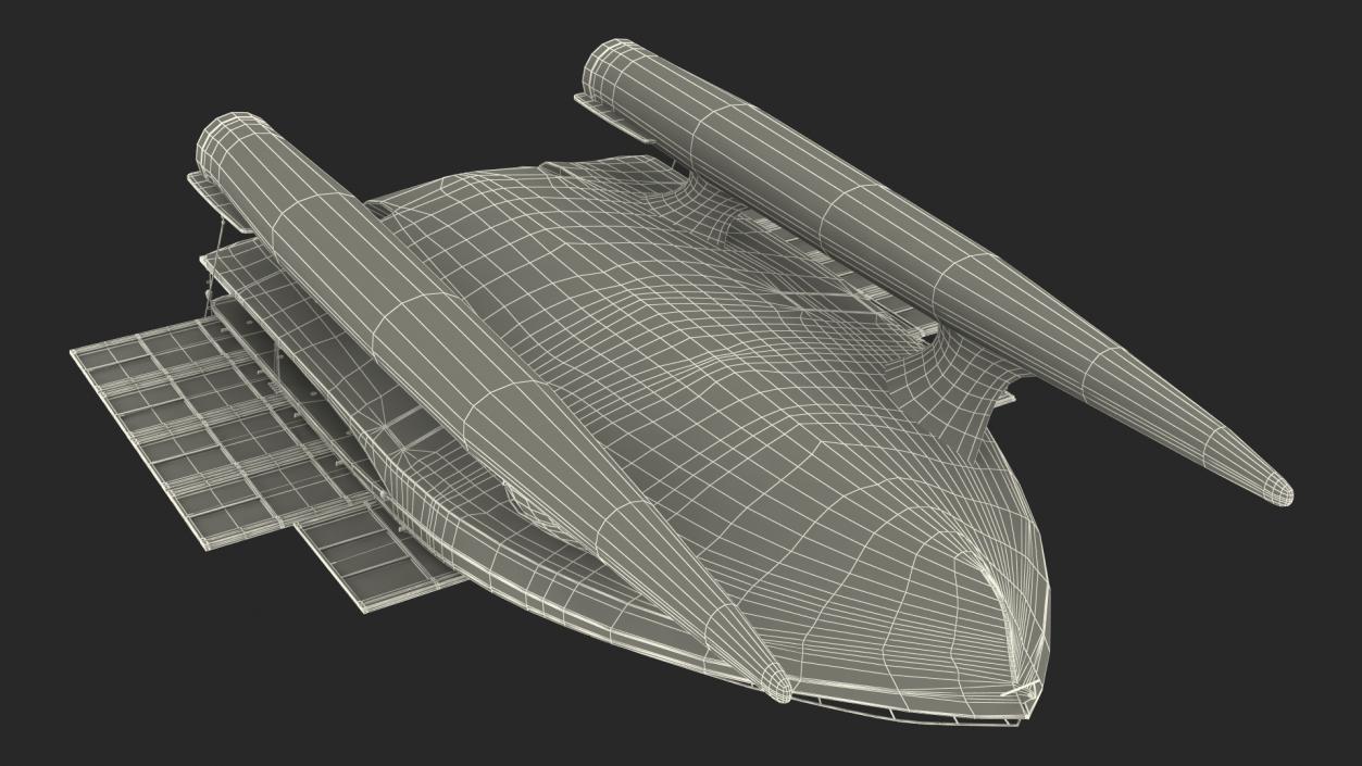 Turanor PlanetSolar Boat 3D model