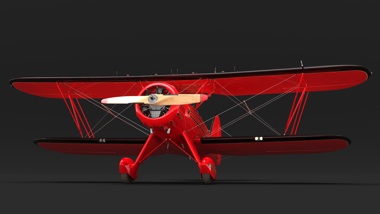 Spirit of 30A Coastal Biplane YMF-5 Rigged 3D