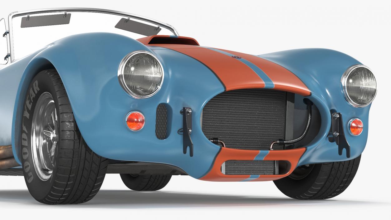 Shelby Cobra Blue 3D