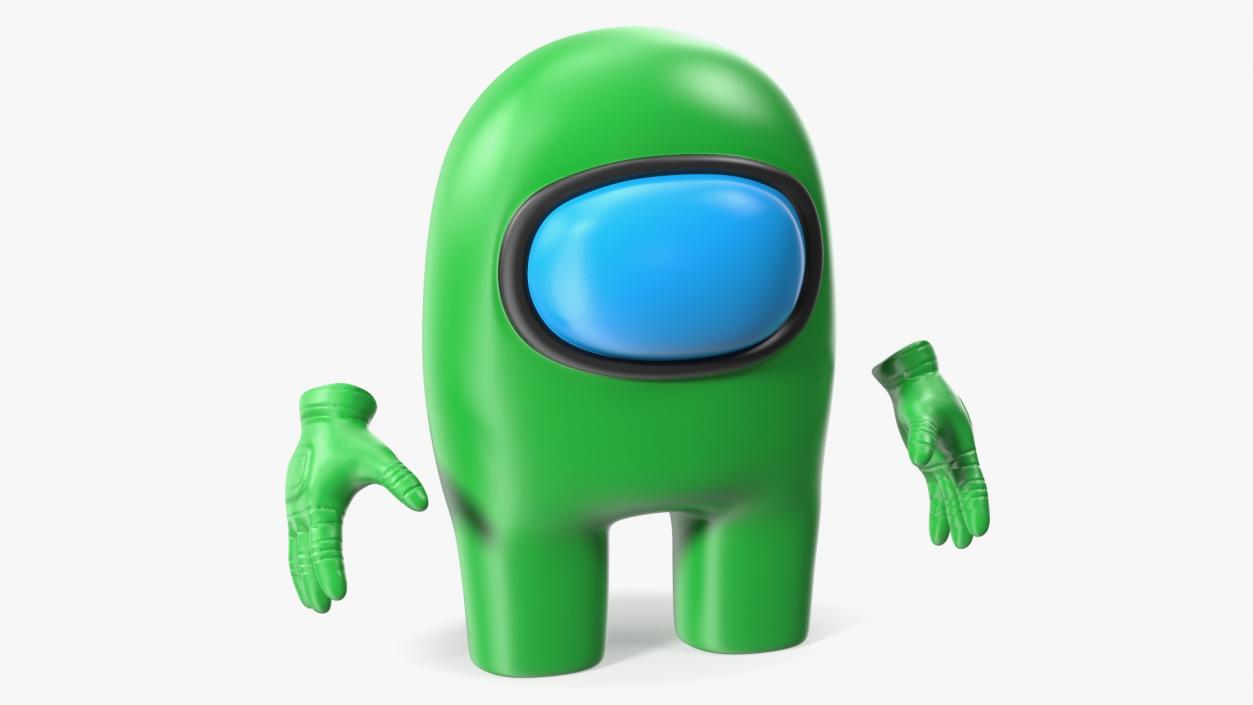 Among Us Green Character 3D model