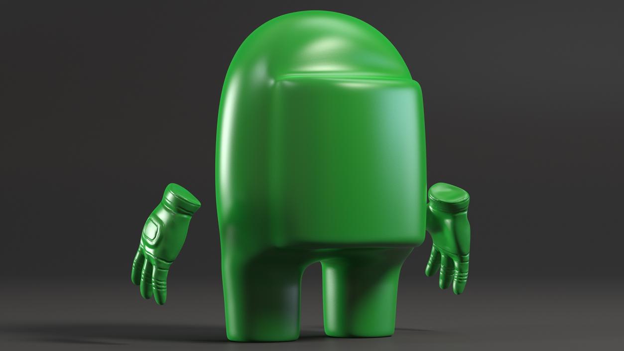 Among Us Green Character 3D model