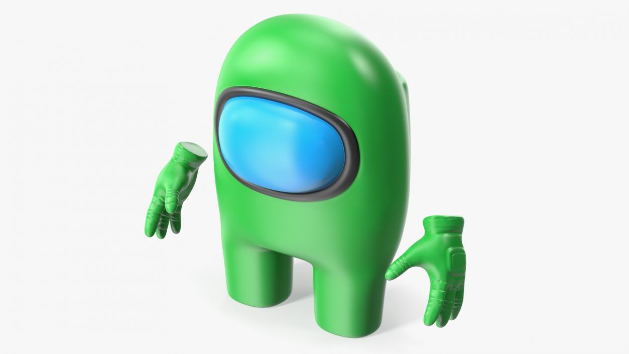 Among Us Green Character 3D model