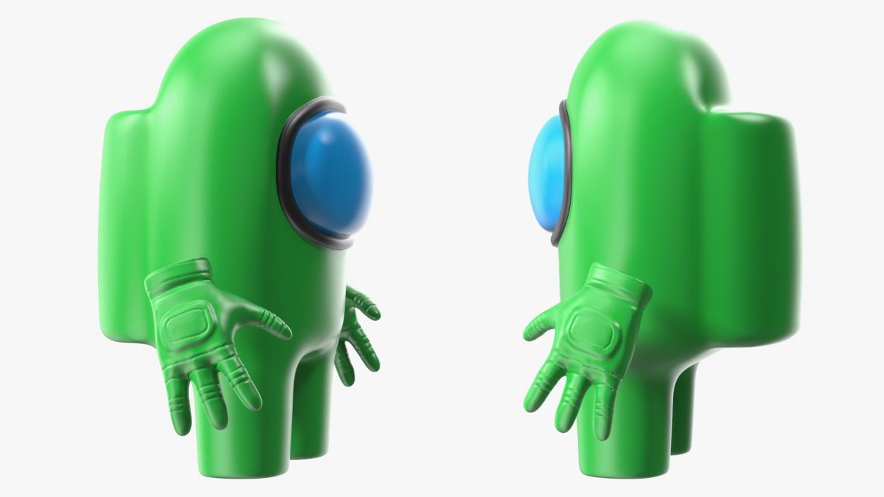 Among Us Green Character 3D model