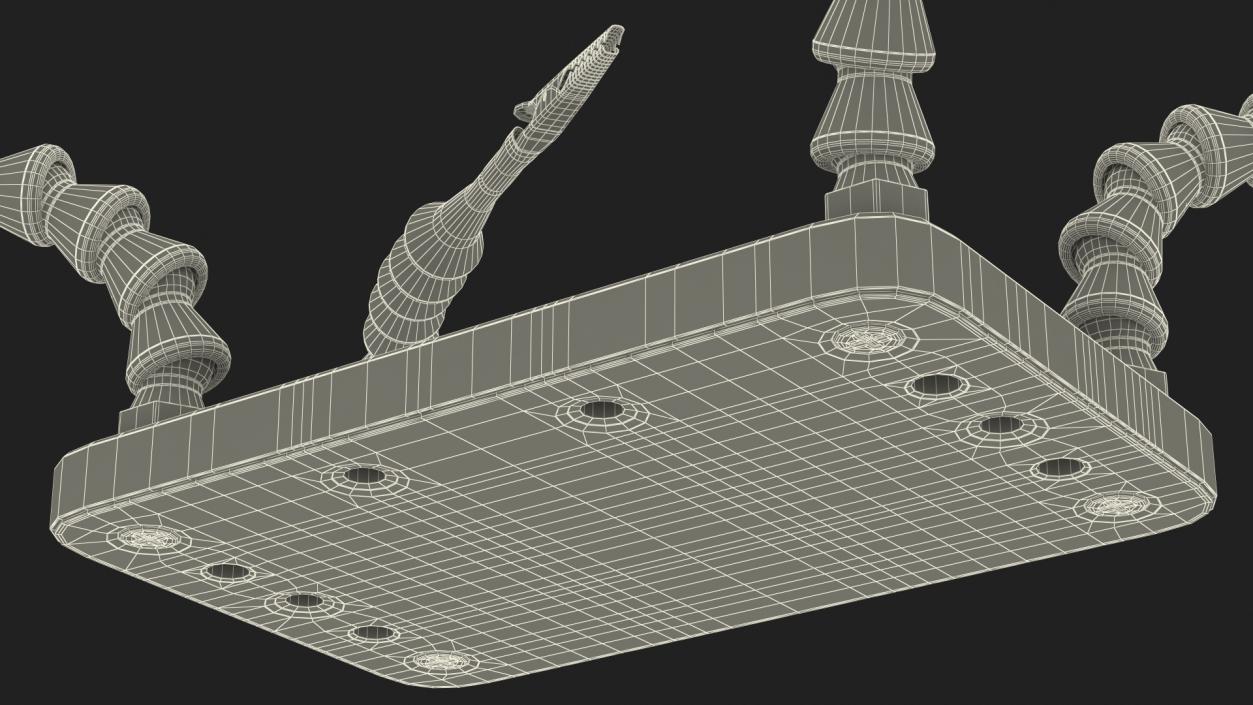 3D Modular Hose Third Hand model