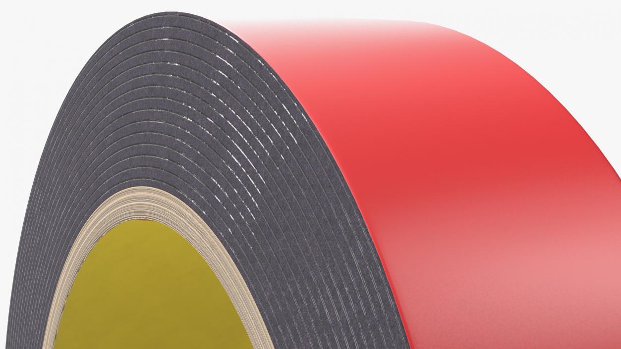 Double Sided Acrylic Foam Adhesive Tape 3D model