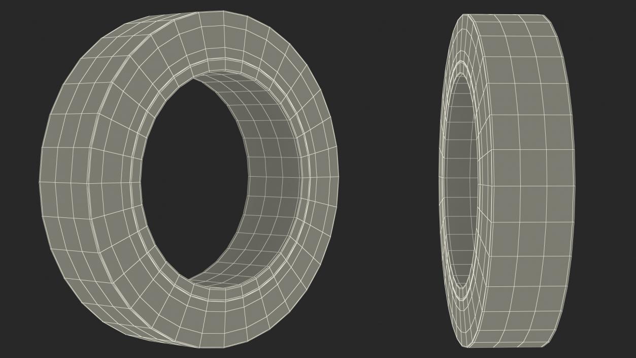 Double Sided Acrylic Foam Adhesive Tape 3D model