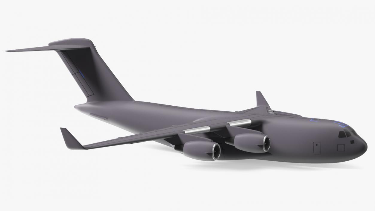 3D Military Transport Aircraft Scale model