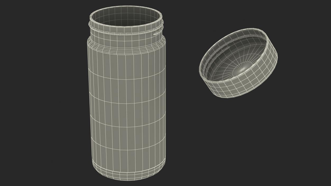 3D Plastic Jar