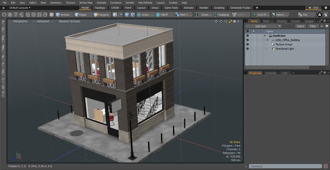 Little Office Building 3D