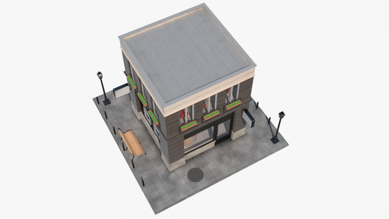 Little Office Building 3D