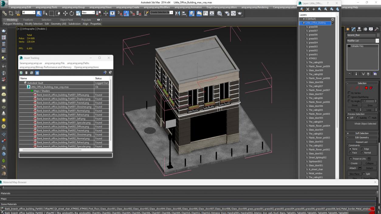 Little Office Building 3D