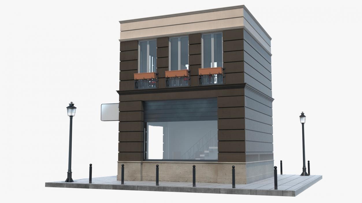 Little Office Building 3D