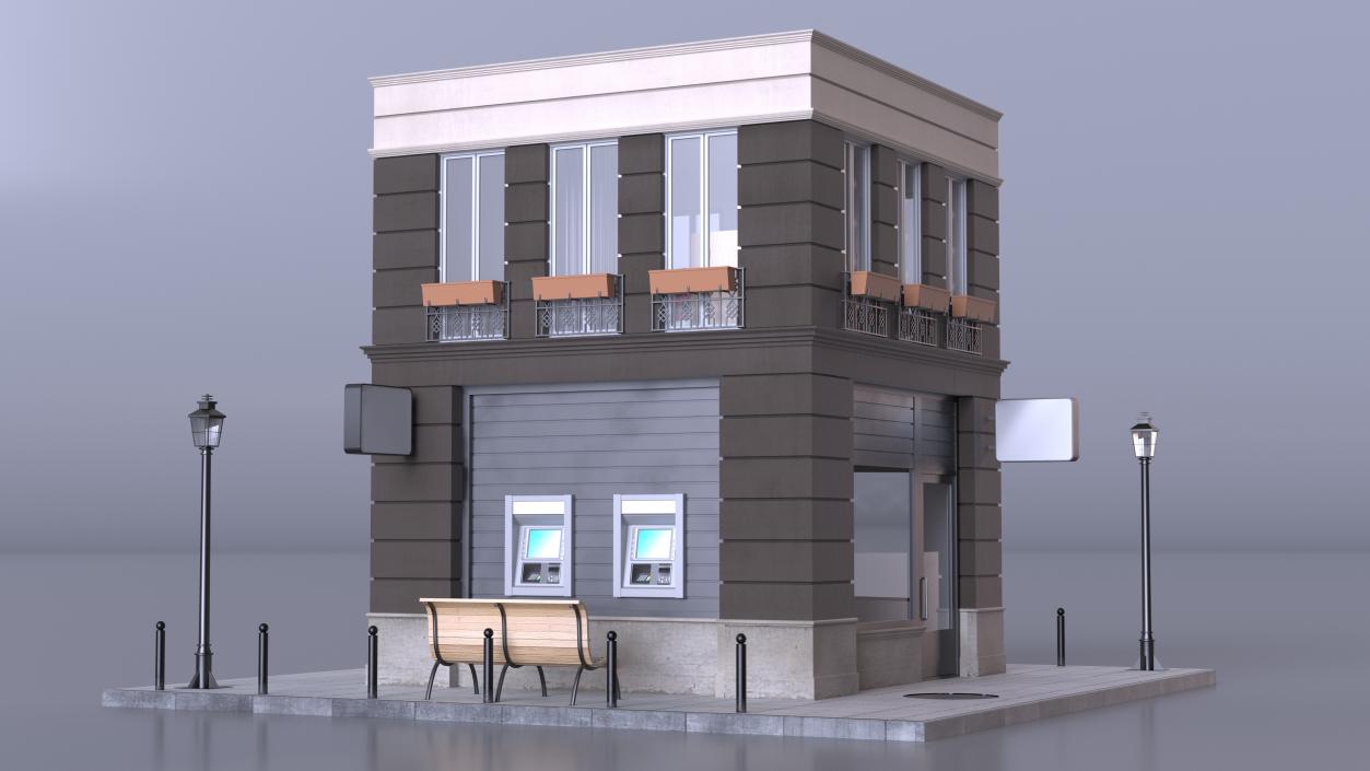 Little Office Building 3D