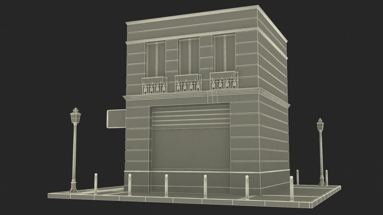 Little Office Building 3D