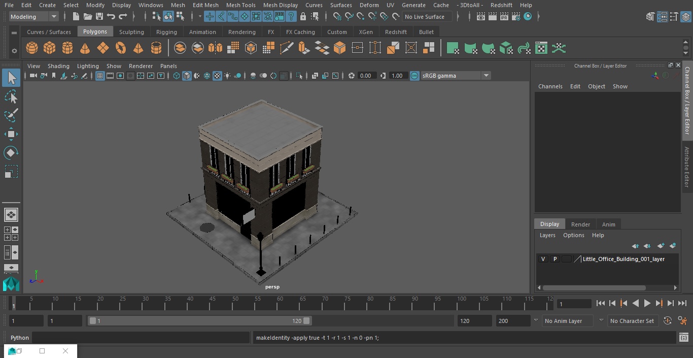 Little Office Building 3D