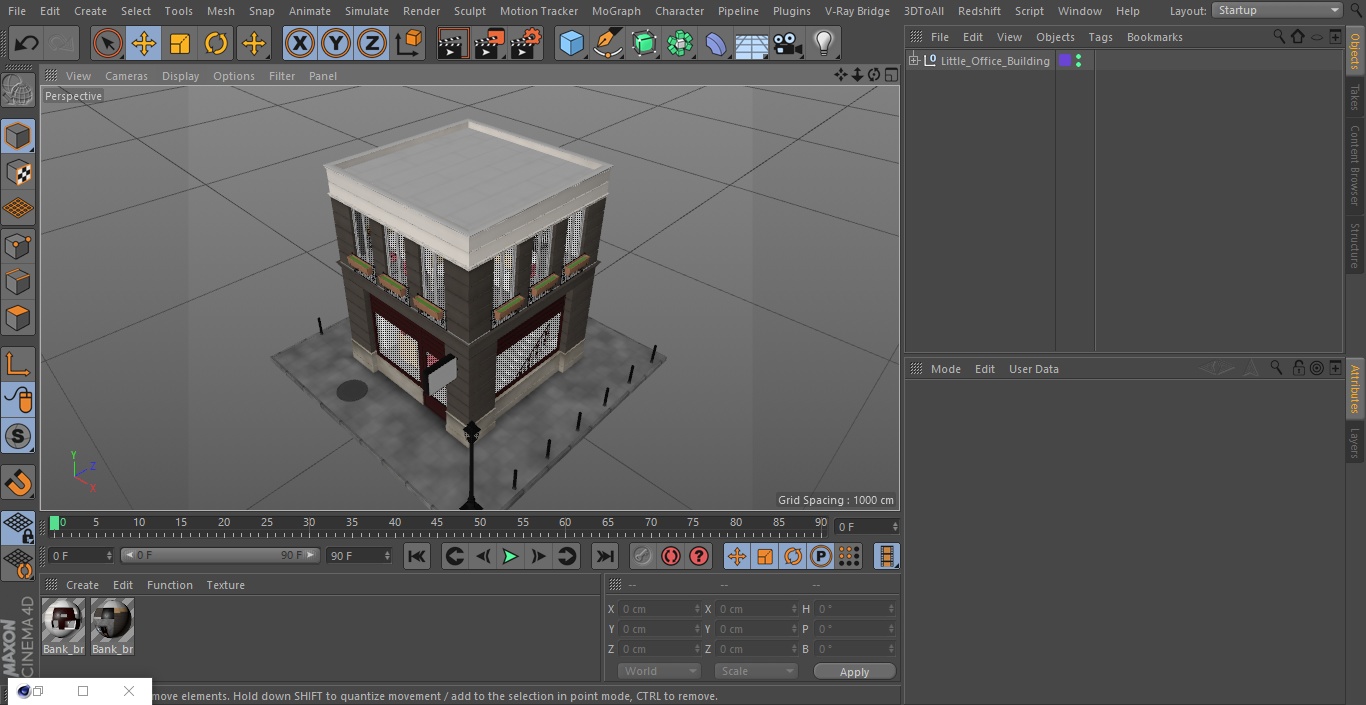 Little Office Building 3D